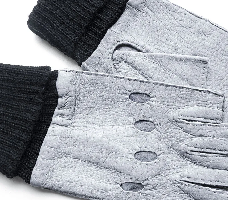 Yoni - Peccary leather gloves - Women