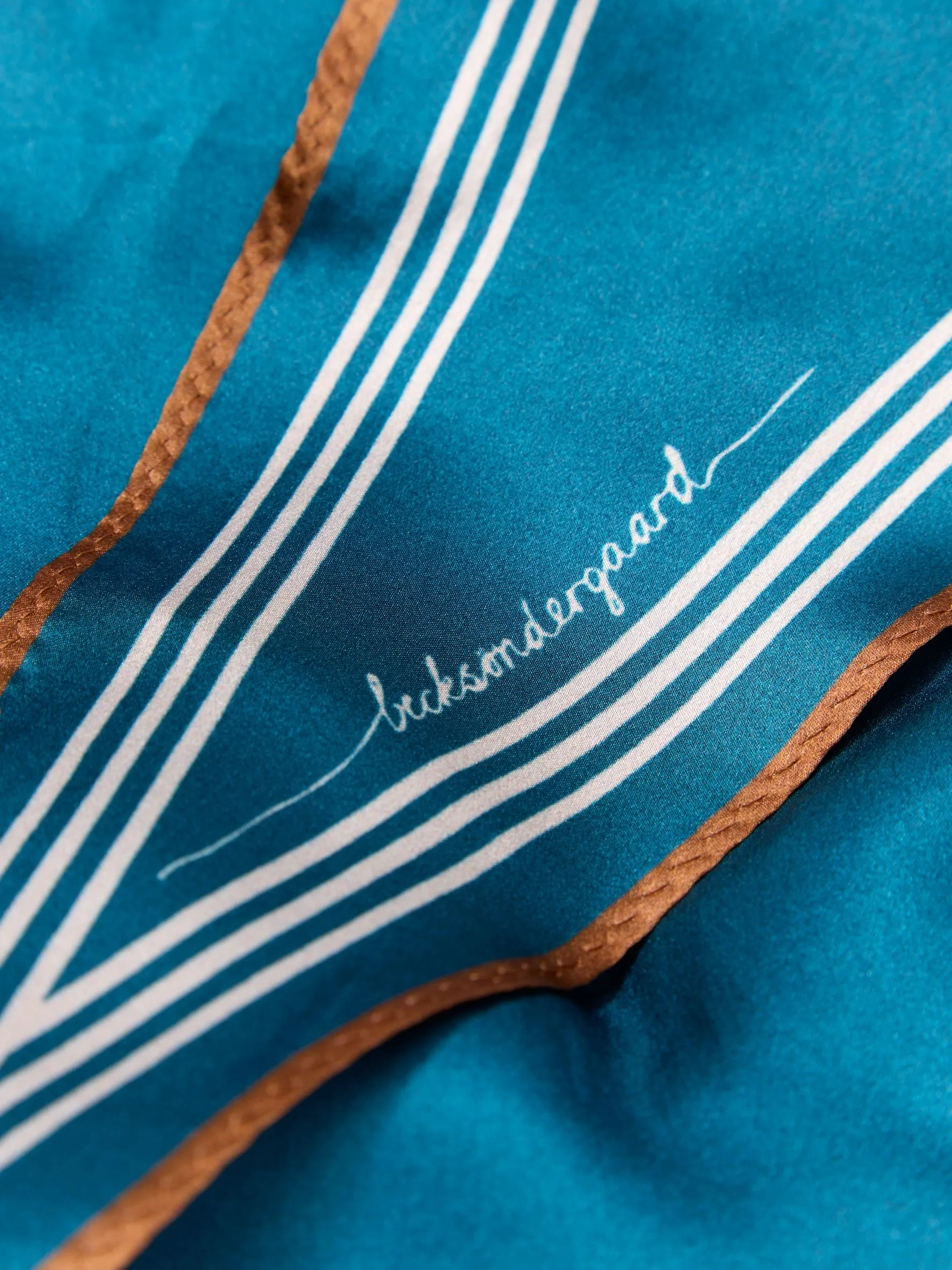 Zanla Diamond Scarf - Blue