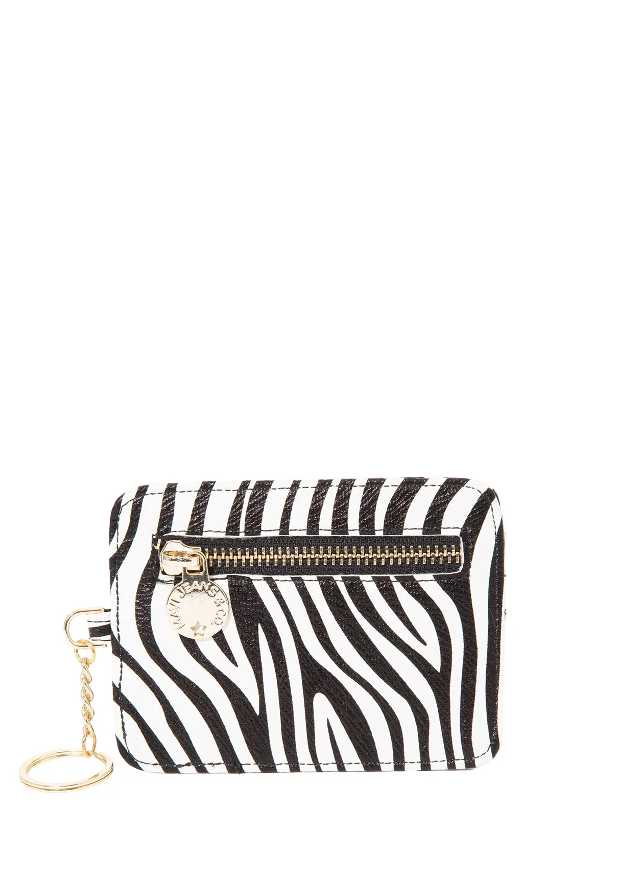 Zebra Printed Card Holder
