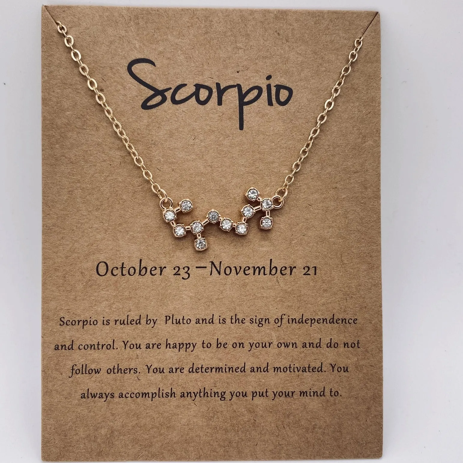 Zodiac Constellation Necklaces FB3478 💛