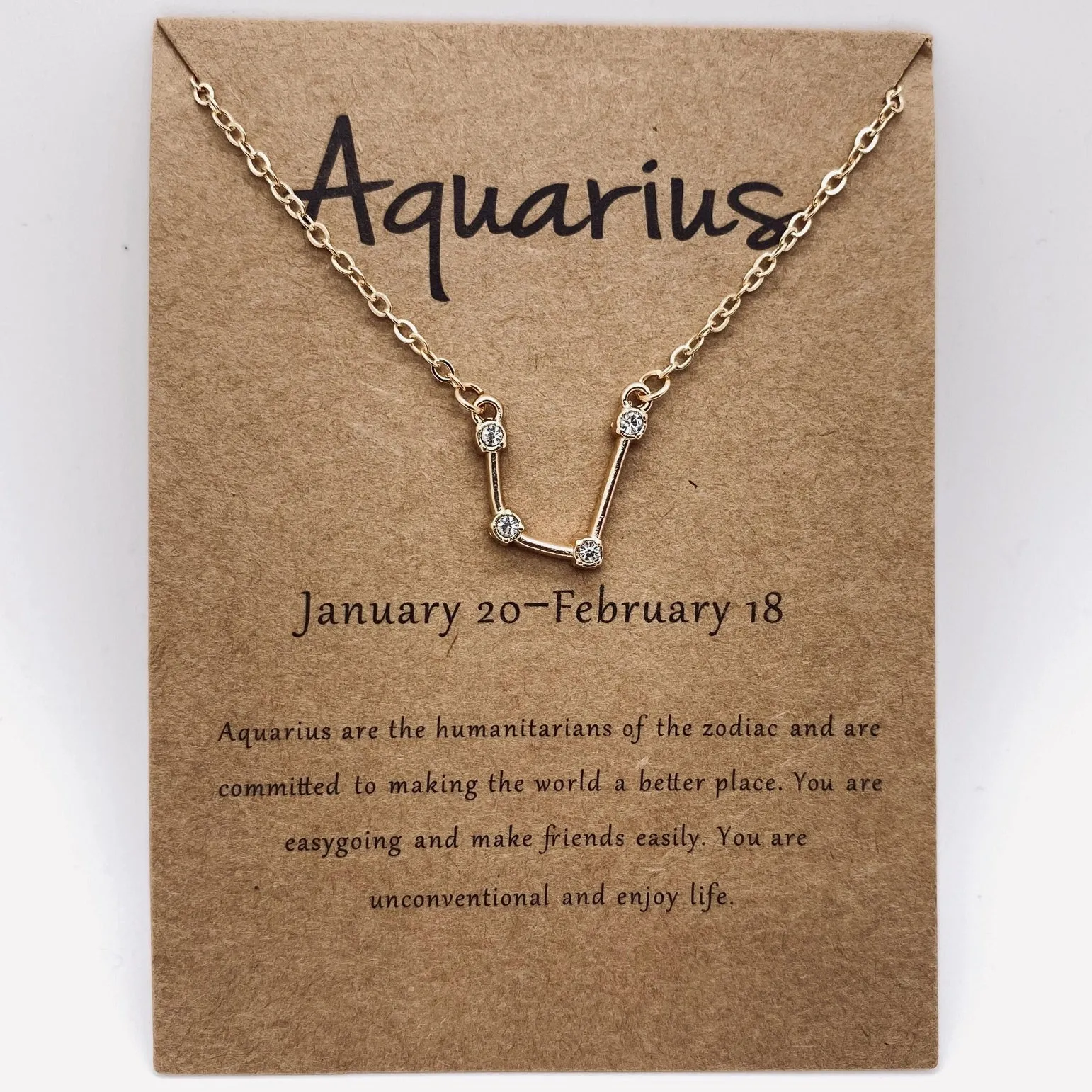 Zodiac Constellation Necklaces FB3478 💛