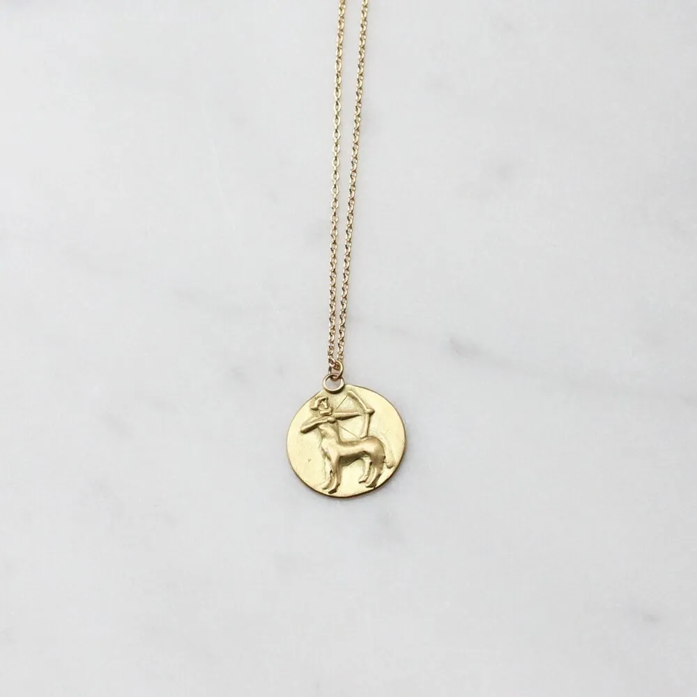 Zodiac Pendant Necklaces