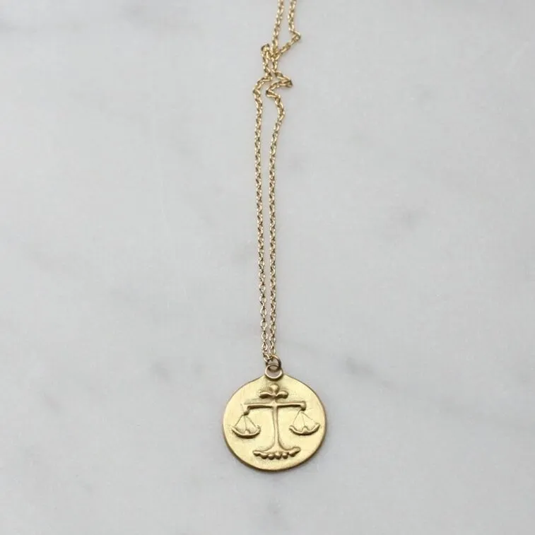 Zodiac Pendant Necklaces