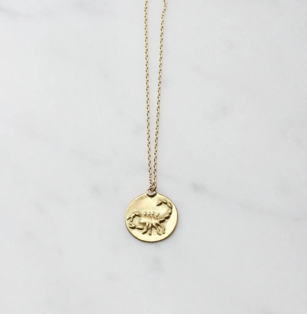 Zodiac Pendant Necklaces